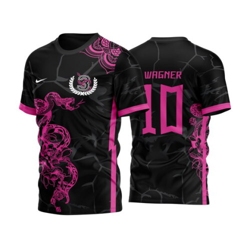 Arte Vetor Camisa Interclasse Cobra