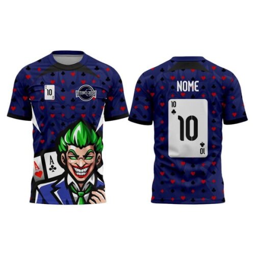 Arte Vetor Camisa Interclasse Palhaço Coringa