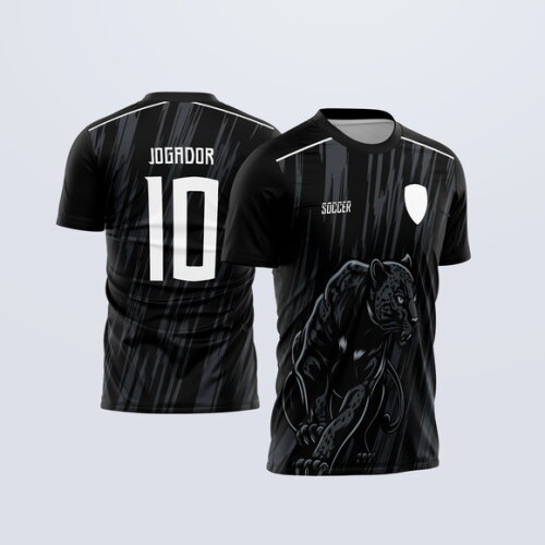 Arte Vetor Camisa Interclasse Pantera Negra