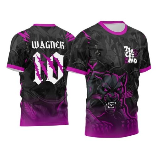 Arte Vetor Camisa Interclasse Terceirão Pantera