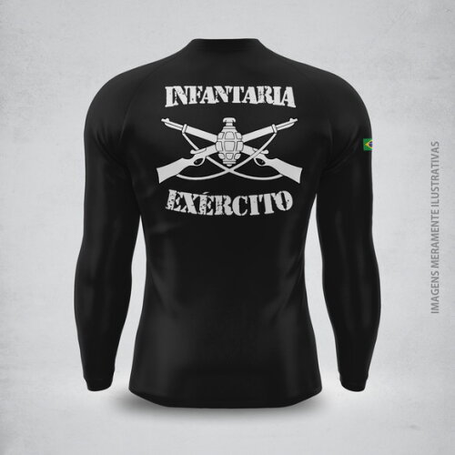 Camisa Dry-fit Manga Longa Uv 50+ Intantaria - com Nome