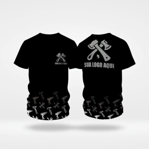 Camisas Uniforme Construção Civil Malha Dryfit Uv +