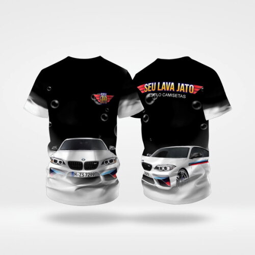Camisas Uniforme Estética Automotiva Malha Dryfit Uv +