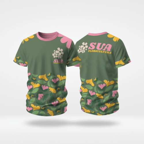 Camisas Uniforme Floricultura Jardinagem Malha Dryfit Uv +