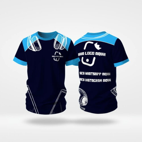 Camisas Uniforme Loja Eletronicos Shopping Malha Dryfit Uv +