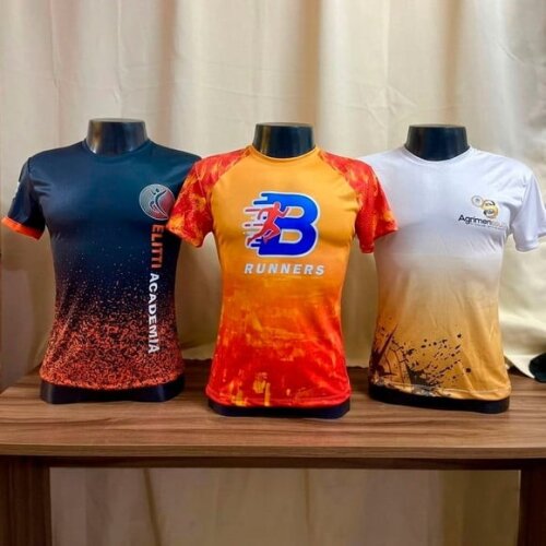 Camisas Uniforme Recreador Escola Infantil Malha Dryfit Uv +