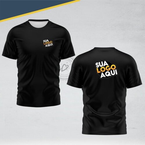 Camiseta Personalizada Malha Fria Pv Uniforme Empresa Cores