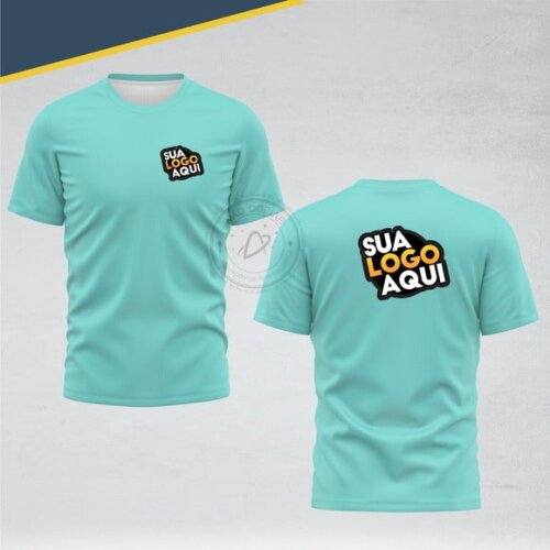 Camiseta Personalizada Malha Fria Pv Uniforme Empresa Cores