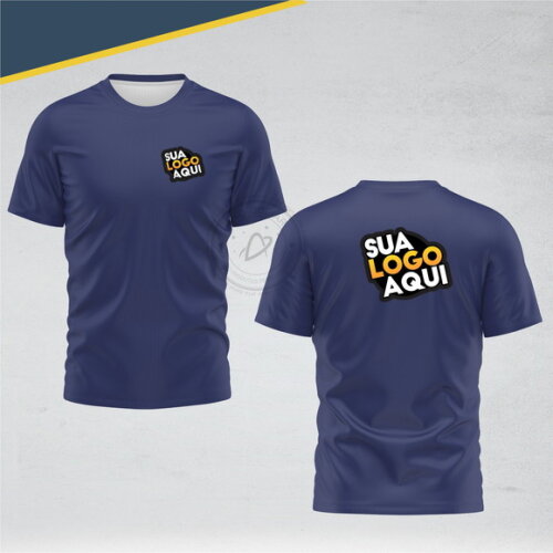 Camiseta Personalizada Malha Fria Pv Uniforme Empresa Cores
