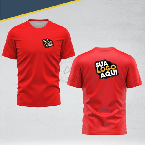 Camiseta Personalizada Malha Fria Pv Uniforme Empresa Cores
