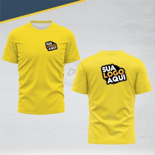 Camiseta Personalizada Malha Fria Pv Uniforme Empresa Cores