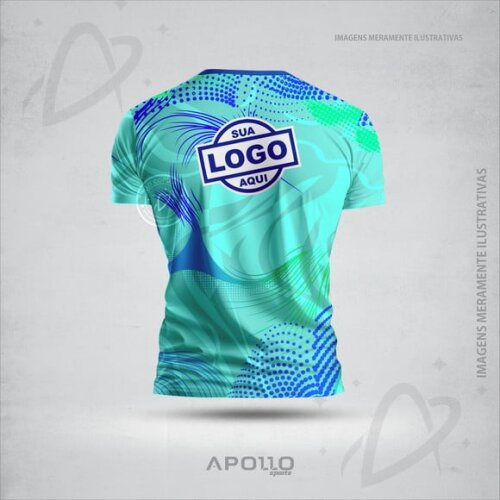 Camisetas Personalizadas com Sua Cores e Arte Dryfit
