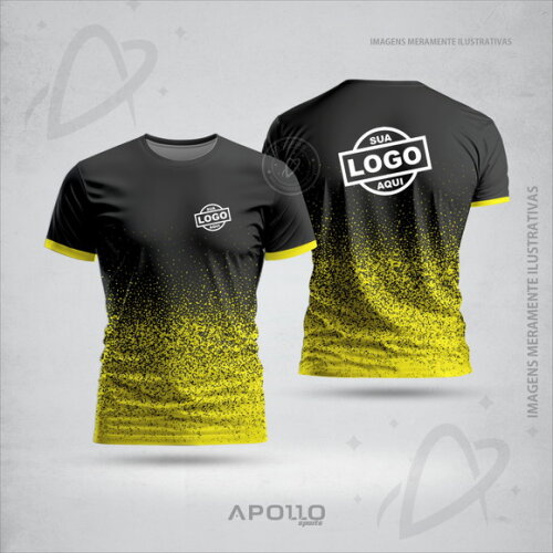 Camisetas Personalizadas com Suas Cores e Arte Malha Dryfit