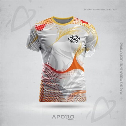 Camisetas Personalizadas com Suas Cores e Arte Malha Dryfit