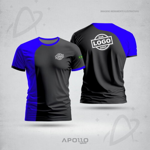 Camisetas Personalizadas com Suas Cores e Arte Malha Dryfit