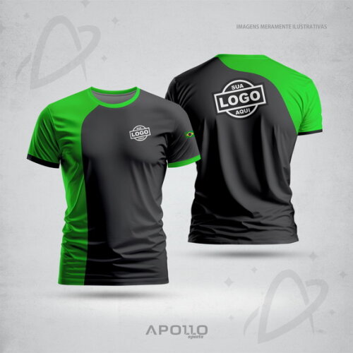 Camisetas Personalizadas com Suas Cores e Arte Malha Dryfit