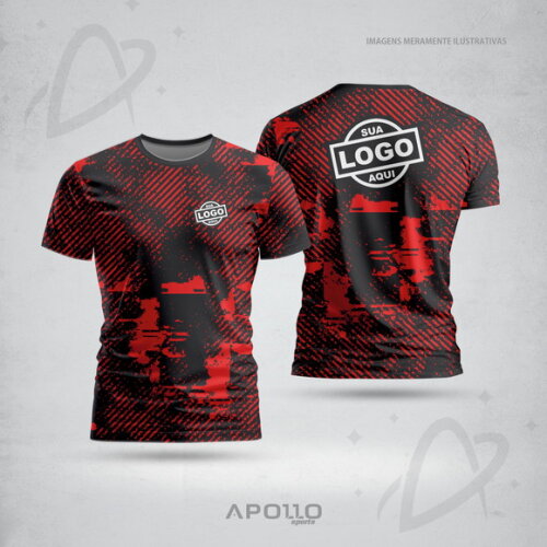 Camisetas Personalizadas com Suas Cores e Arte Malha Dryfit