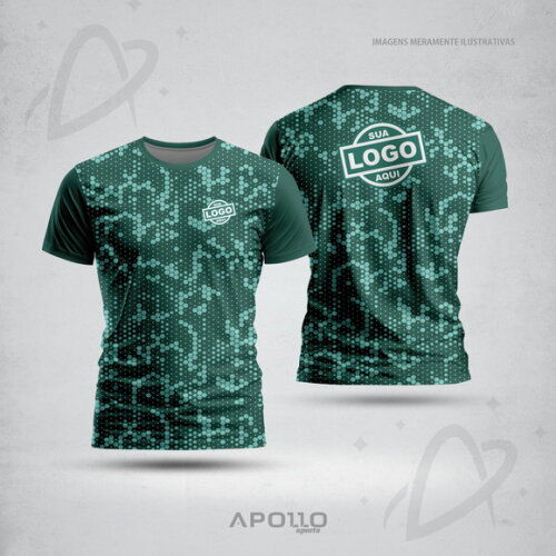 Camisetas Personalizadas com Suas Cores e Arte Malha Dryfit
