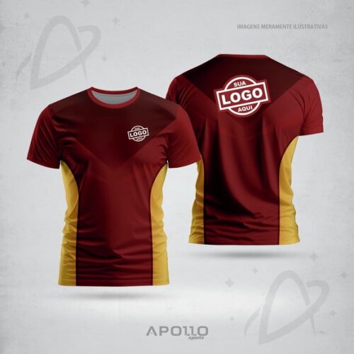 Camisetas Personalizadas com Suas Cores e Arte Malha Dryfit