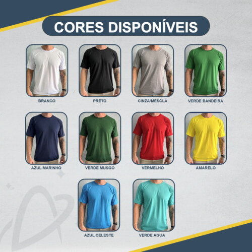 Camisetas Personalizadas Malha Fria Pv Uniforme Empresa