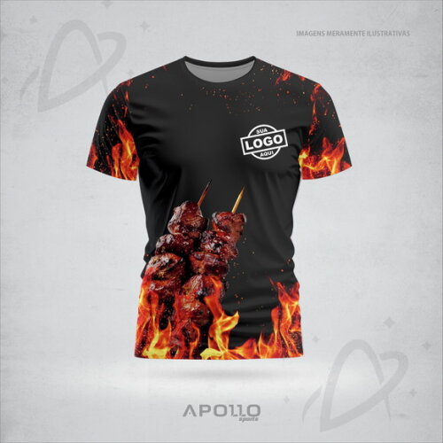 Camisetas Personalizadas Suas Cores e Arte Malha Dryfit Lanc