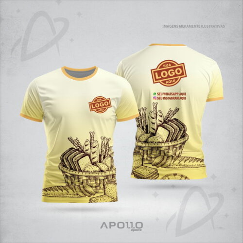 Camisetas Personalizadas Suas Cores e Arte Malha Dryfit Lanc