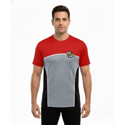 Camisetas Personalizadas Suas Cores e Arte Malha Dryfit Uv +