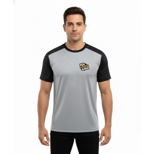 Camisetas Personalizadas Suas Cores e Arte Malha Dryfit Uv +