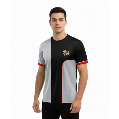 Camisetas Personalizadas Suas Cores e Arte Malha Dryfit Uv +