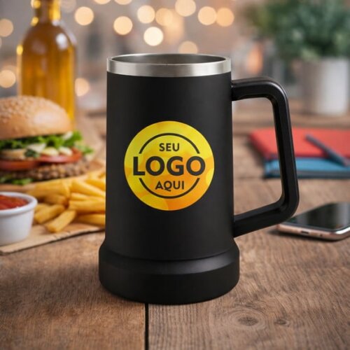 Caneca Térmica 700ml Inox Personalizada com Logo ou Nome