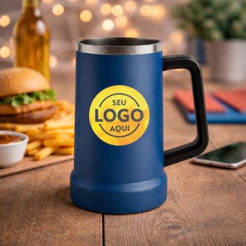Caneca Térmica 700ml Inox Personalizada com Logo ou Nome