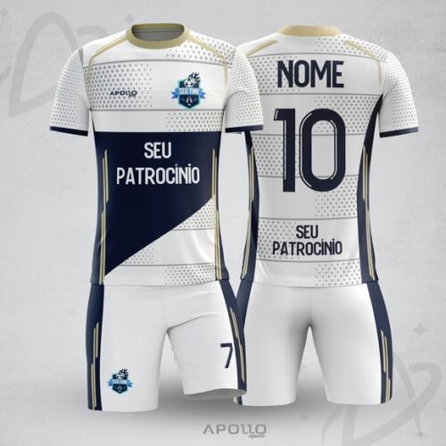 Uniforme de Futebol 10 Kits Personalizado (short e Camisa)