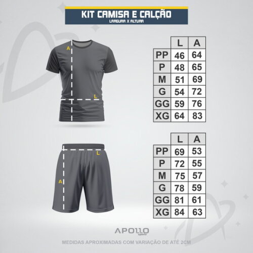 Uniforme de Futebol 10 Kits Personalizado (short e Camisa)