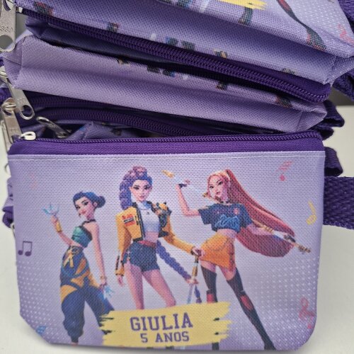 Mini Necessaire Guerreiras K Pop Festa Infantil