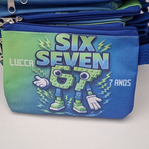 Mini Necessaire Six Seven Festa Infantil