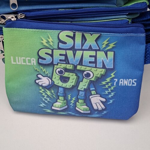 Mini Necessaire Six Seven Festa Infantil