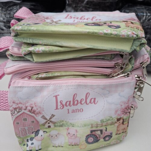 Mini Necessaire Fazendinha Festa Infantil