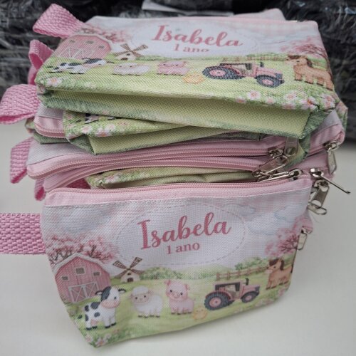Mini Necessaire Fazendinha Festa Infantil