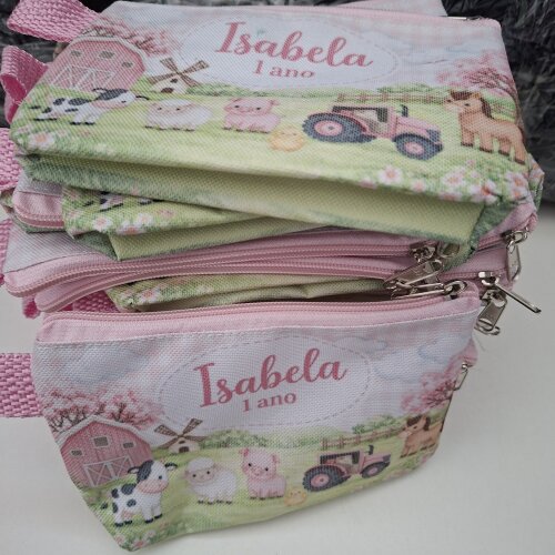 Mini Necessaire Fazendinha Festa Infantil