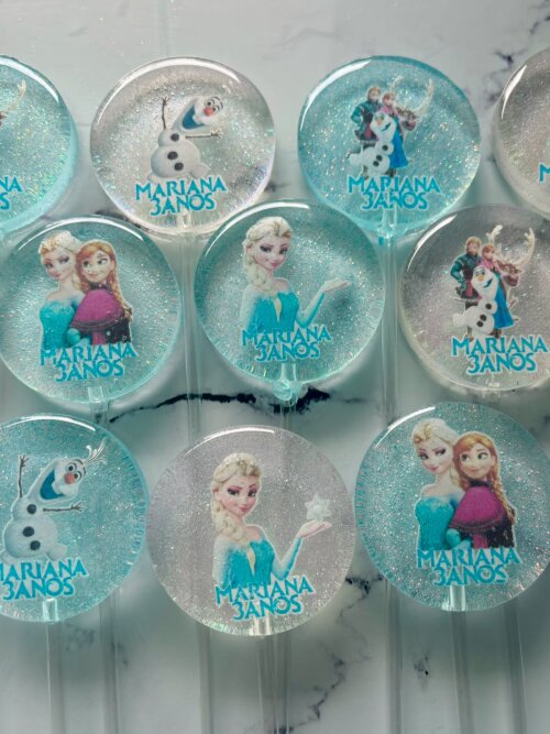 Pirulito de Cristal Frozen