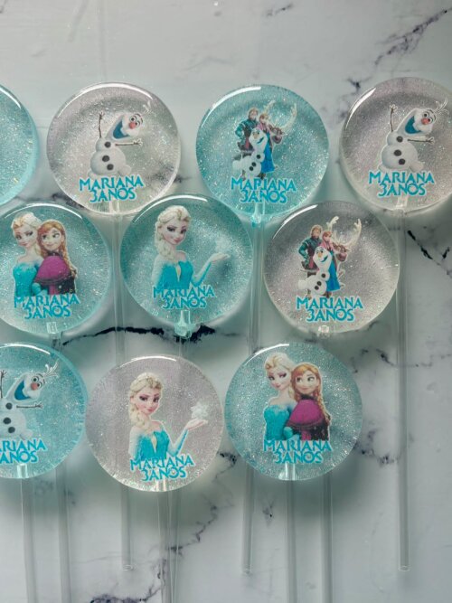 Pirulito de Cristal Frozen