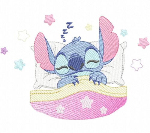 Matriz Bordado Conjunto Lilo E Stitch Delicados