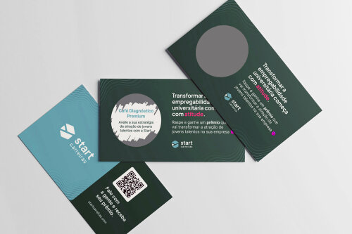 300 Raspadinhas Personalizadas c/ até 12 Variações de Prêmios