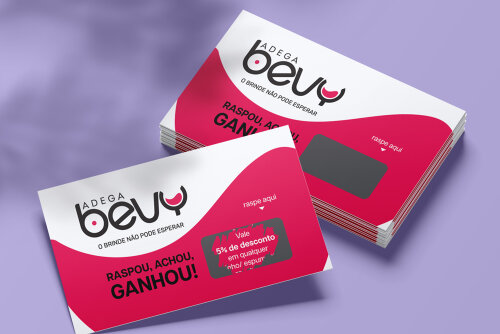 50 Raspadinhas Personalizadas em Papel Fotografico Entrega Rápida
