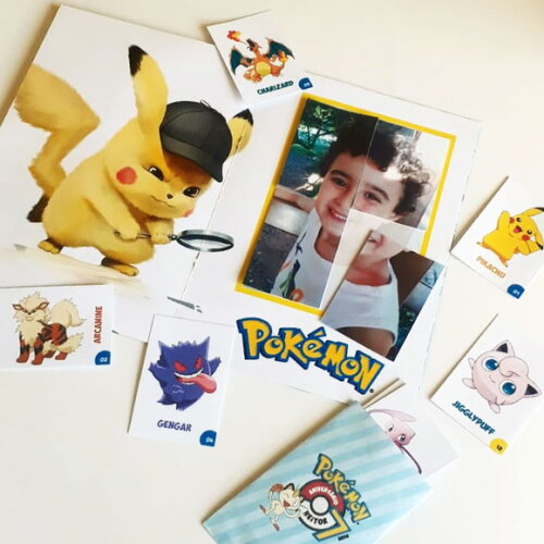 Álbum de Figurinhas c/ Foto do Aniversariante - Lembrancinha