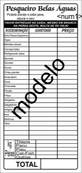 10 Blocos Pedido/receituário/comandas Personalizado.