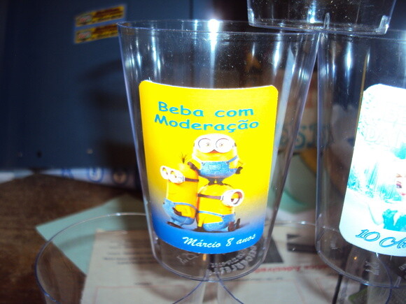 200 Copos Desc. p/ Festa Personalizados
