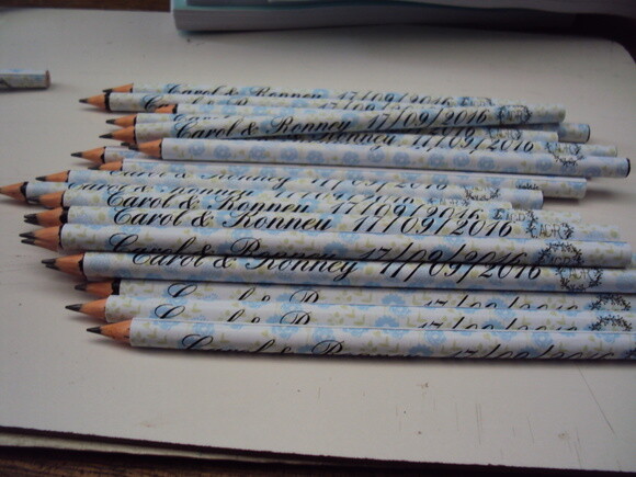 50 Lápis Personalizados