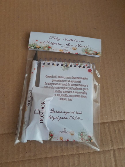 500 Kits Bloquinhos Personalizados com Bala.