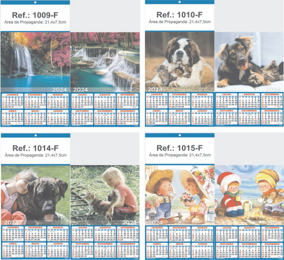 Folhinha de Parede Linha 1000 (100un)